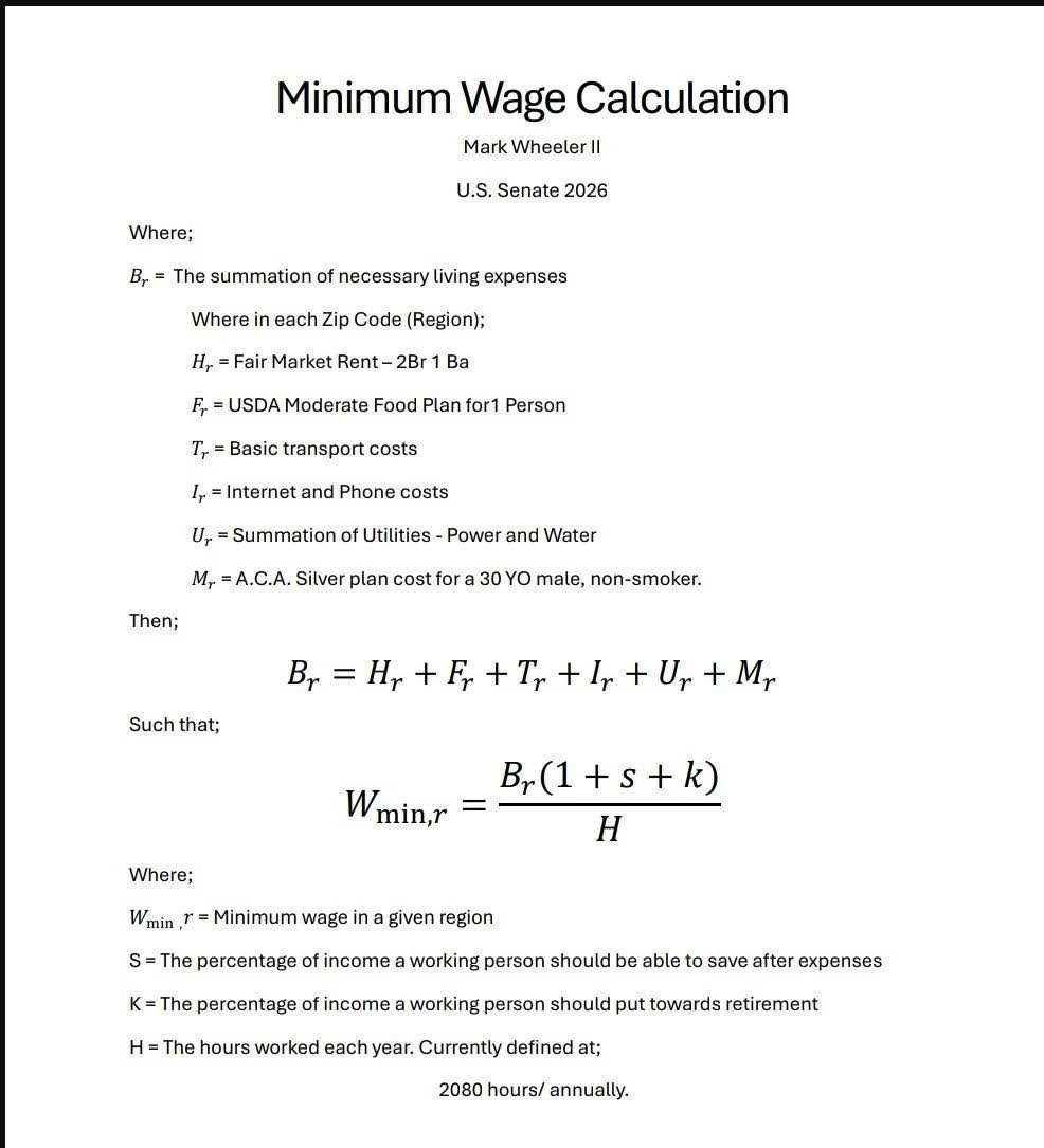 Mark Wheeler for Senate